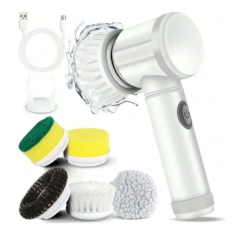 Cordless Spin Scrubber 5-in-1