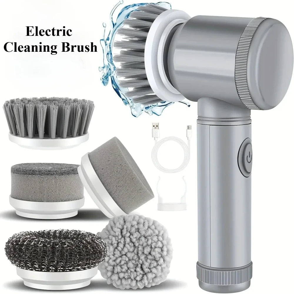Cordless Spin Scrubber 5-in-1